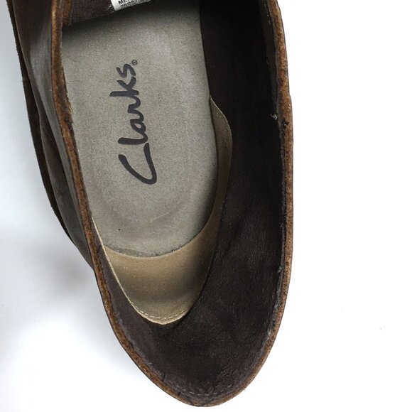 Clarks Desert Boots Mens Size 8.5 Brown Leather 15522 main image 6